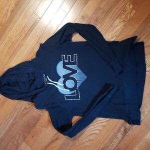 AMERICAN EAGLE LIGHTWEIGHT HOODIE, SIZE SMALL